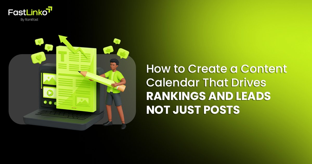content calendar for seo
