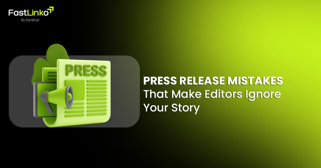 press release mistakes