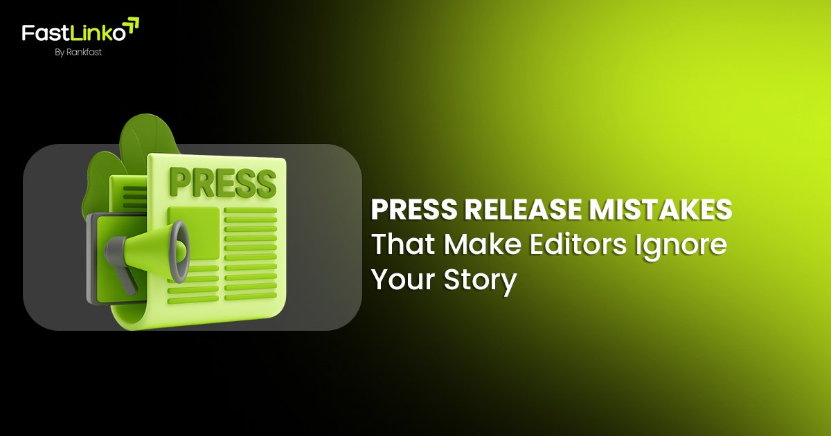 press release mistakes