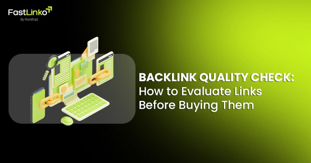 backlink quality check