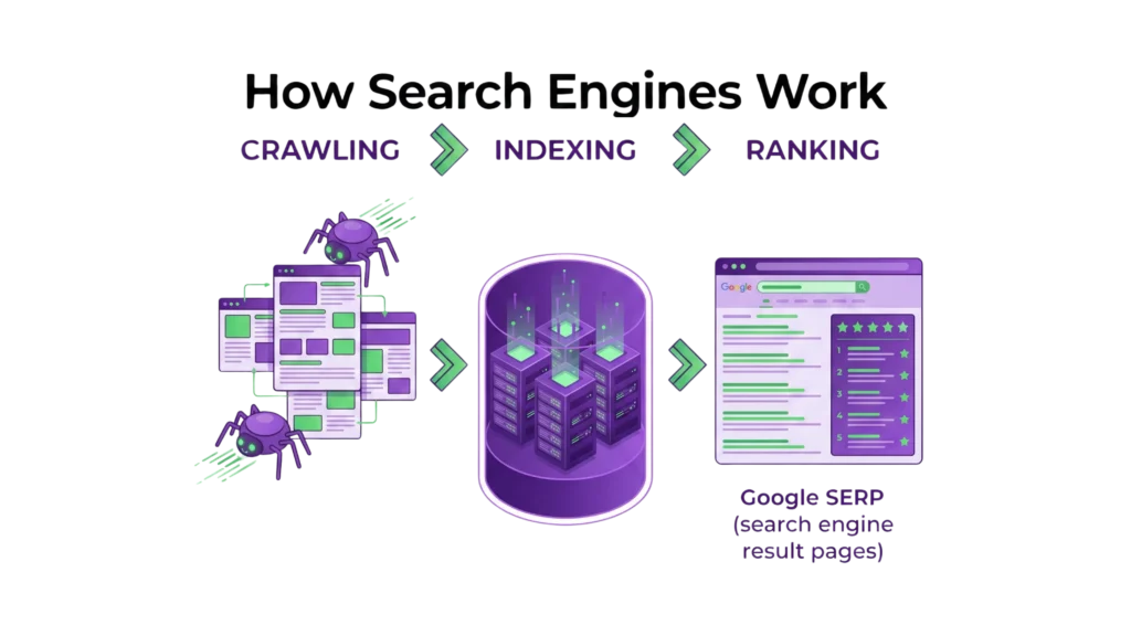 how search engine work
