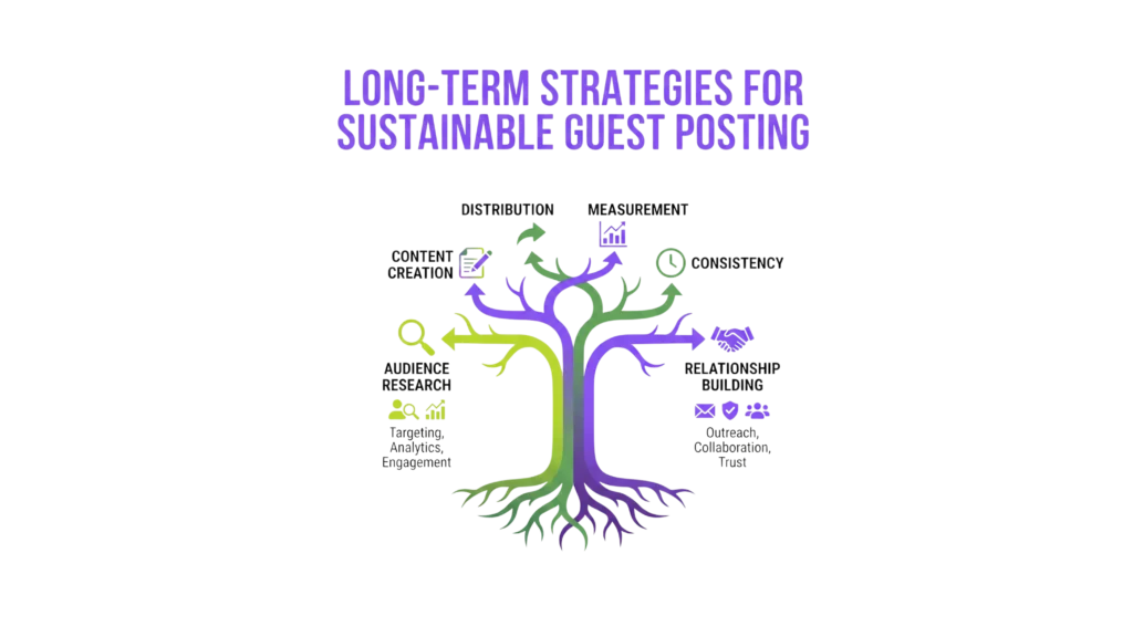 long term strategies for sustainable guest posting